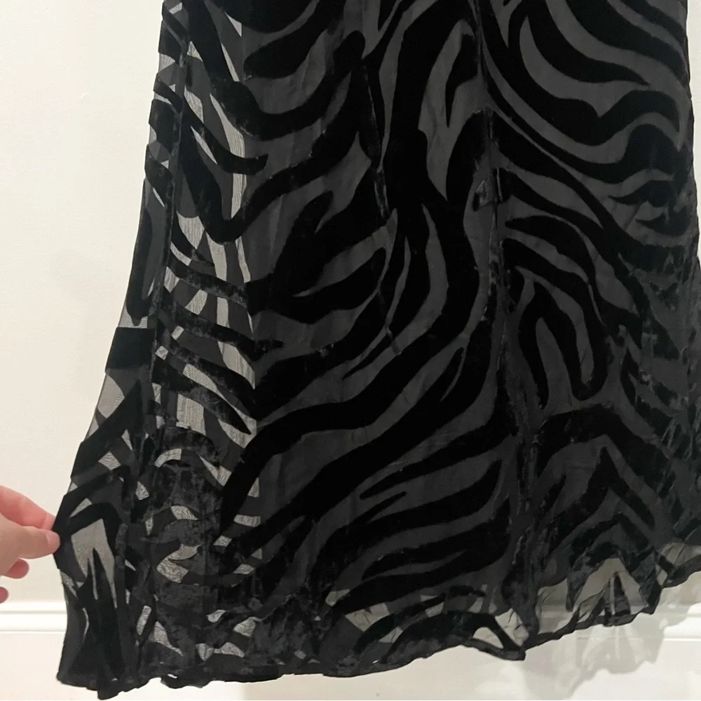Anine Bing Leanne NWT Dress Black Velvet